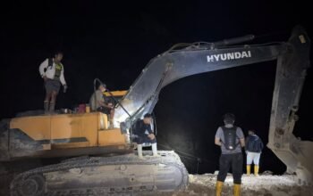 Polisi amankan alat berat dari Lokasi PETI di Pohuwato