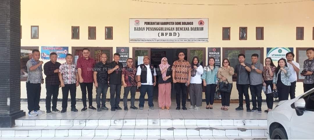 BPBD Bone Bolango Terima Kunjungan Kerja DPRD Minahasa, Sulawesi Utara
