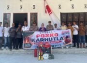 Kolaborasi Forkopincam – PT LIL Bentuk Posko Pencegahan Karhutla di Wanggarasi