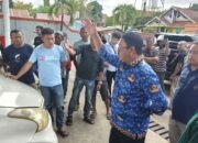 Antrean Panjang BBM, Bupati Rum Pagau Tertibkan SPBU Lamu.(Foto Istimewa)