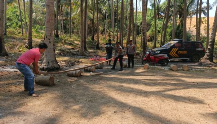 Polres Pohuwato Gercep Datangi Lokasi Sabung Ayam Berkat Laporan Warga di 110