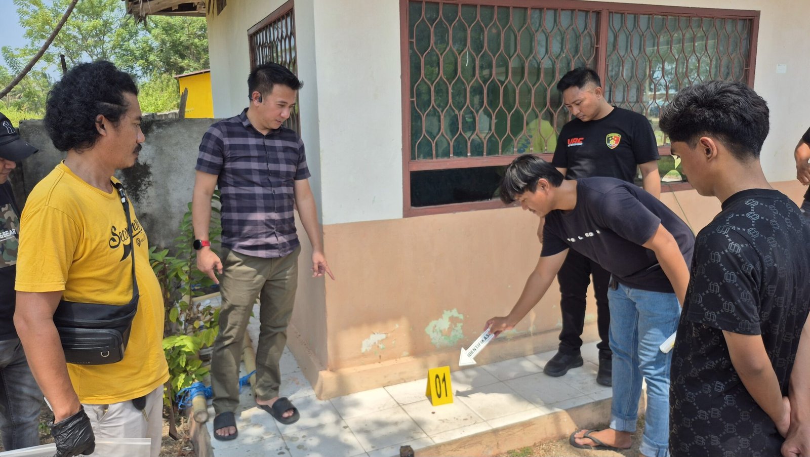 Polres Pohuwato Lakukan Olah TKP di Kawasan Pantai Libuo Paguat