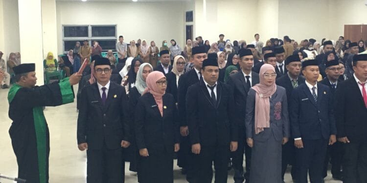 Pelantikan Pejabat di Lingkungan Pemerintah Kabupaten Bone Bolango