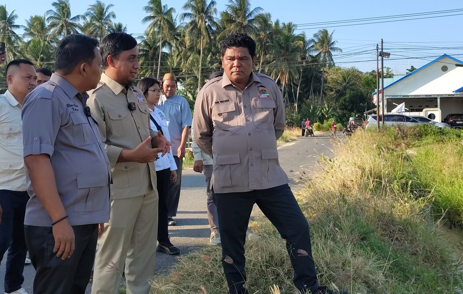 Ketua DPN Tani Merdeka Don Muzakir (Kanan) saat melakukan kunjungan kerja ke Pohuwato, Gorontalo beberapa waktu lalu