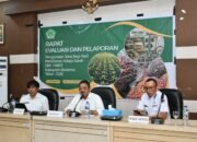 Bupati Boalemo Rum Pagau Pimpin Rapat Evaluasi Dan Pelaporan Penggunaan Dana Bagi Hasil Perkebunan Kelapa Sawit.(Foto Istimewa)