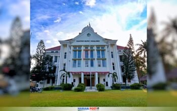 Kantor Bupati Kabupaten Boalemo.(Foto Istimewa)