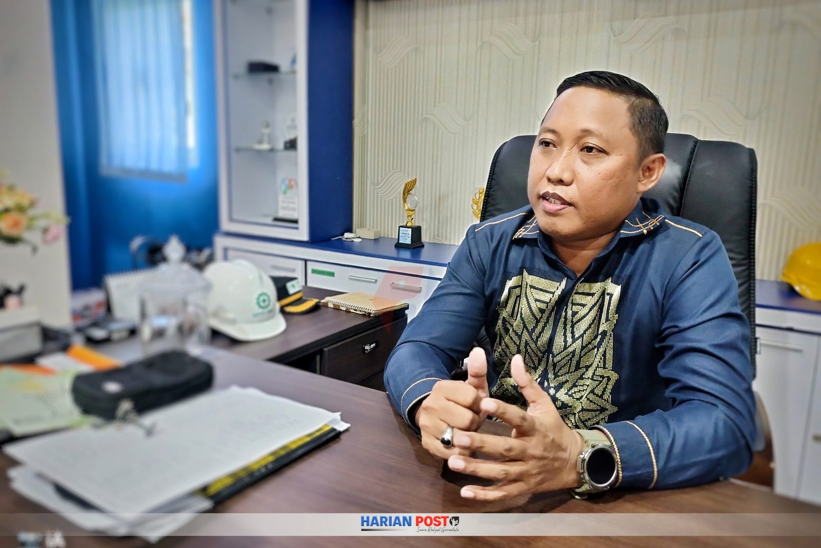 Direktur PDAM Tirta Boalemo, Hariyono Bokingo.
