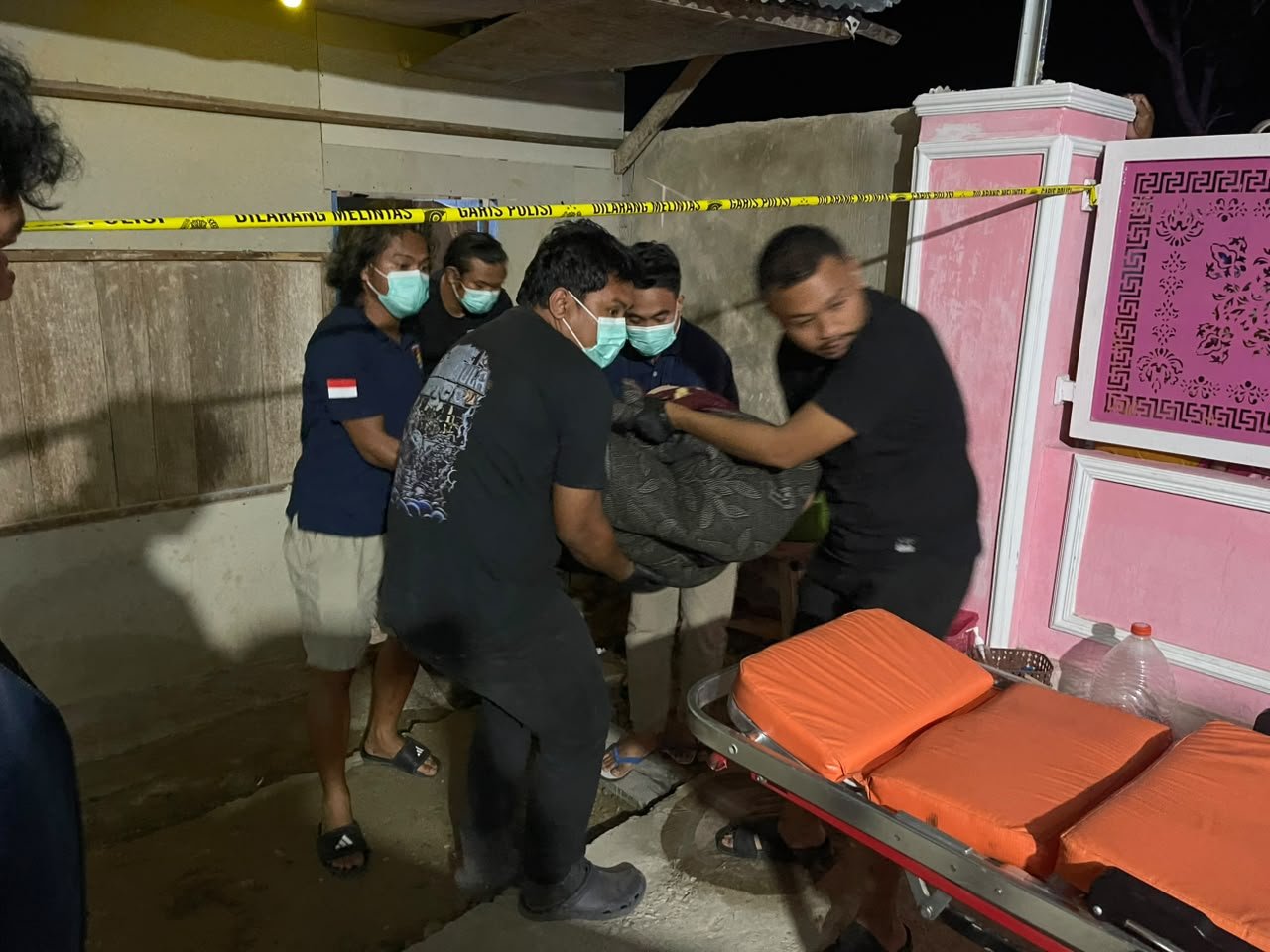 Polisi Selidiki Penyebab Kematian Pria di Kamar Kios Pohuwato.(Foto Istimewa)