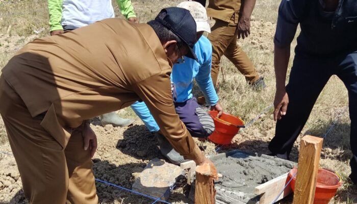 Sentuhan Kementerian, TK Melati Putih Paguyaman Dibangun Modern