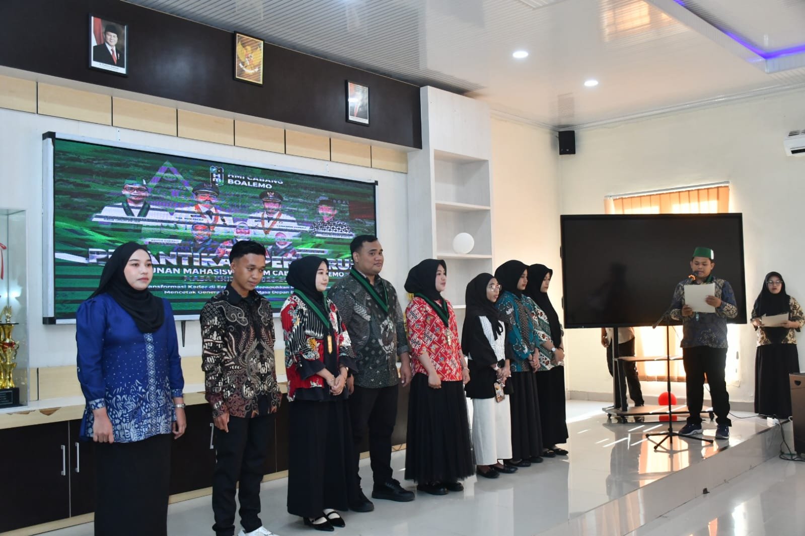Pengurus HMI Cabang Boalemo Resmi Dilantik.(Foto Istimewa)