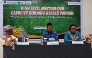 Buka High Level Meeting Neraca Pangan, Bupati Boalemo Ajak Warga Beralih ke Tanaman Jangka Panjang.(Foto: Prokopim Boalemo)