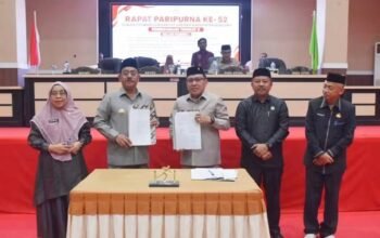 Pemkab dan DPRD Boalemo Setujui Perubahan APBD 2026.(Foto: Prokopim Boalemo)