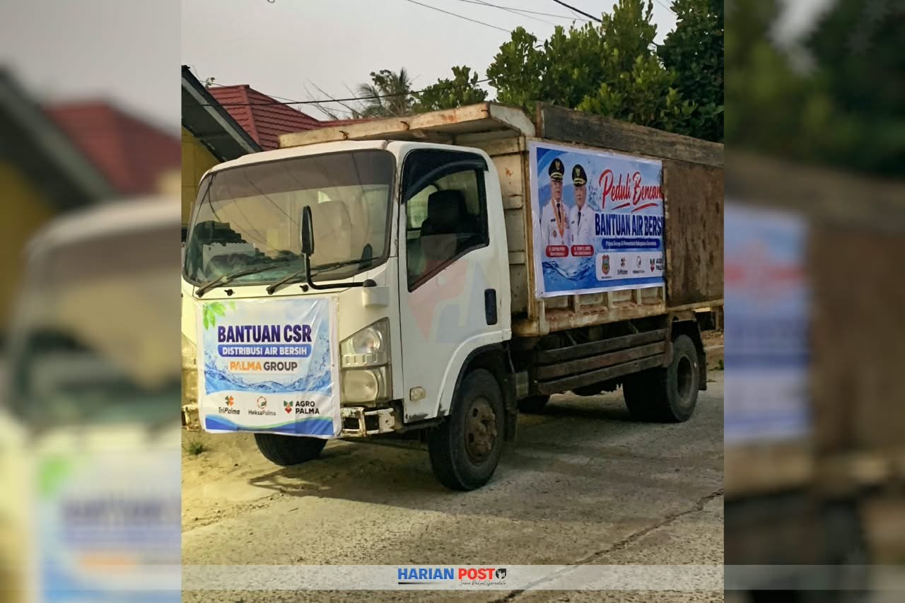 Palma Group dan Pemkab Gorontalo Salurkan Air Bersih ke Tiga Kecamatan.(Foto Istimewa)