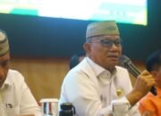 Bupati Bone Bolango Ismet Mile Buka Bimtek Pengelolaan BOSP (Foto Diskominfo)