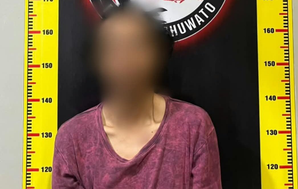 Pria Asal Popayato Ditangkap Satresnarkoba Polres Pohuwato