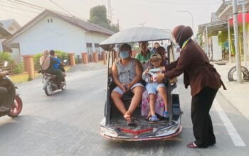 YR TIM dan Organisasi Pemuda di Pohuwato bagikan masker kepada warga