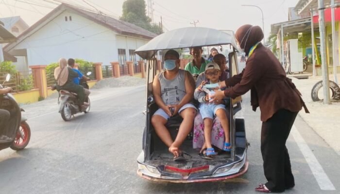 YR TIM Bersama KNPI dan Cipayung Plus Bagikan 10 Ribu Masker Gratis di Pohuwato