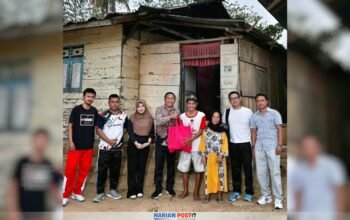 Wujud Kepedulian, Perumda Tirta Boalemo Salurkan Sembako bagi Warga Kurang Mampu.(Foto Istimewa)