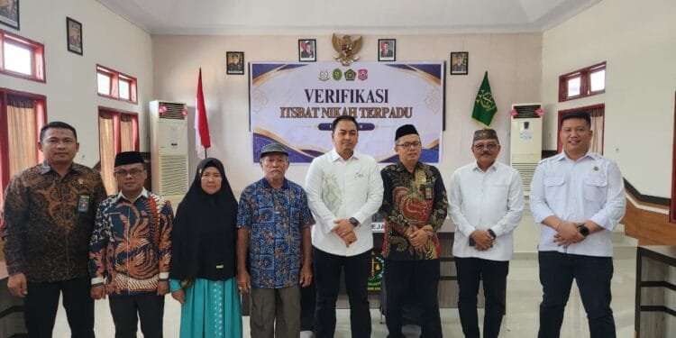 Verifikasi Itsbat nikah terpadu
