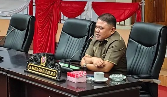 Ketua Komisi Tiga DPRD Pohuwato, Nasir Giasi