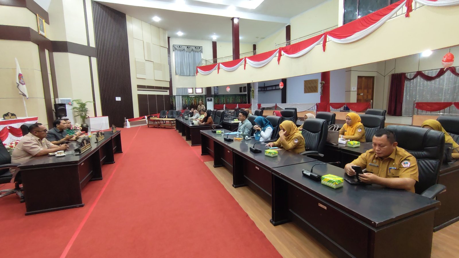 Komisi Dua DPRD Pohuwato Gelar RDP Bersama BPJS Ketenagakerjaan dan Dinas Tenaga Kerja dan Transmigrasi Pohuwato