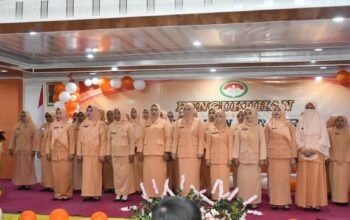 DWP Boalemo Masa Bakti 2026–2031 Resmi Dikukuhkan.(Foto: Arif)