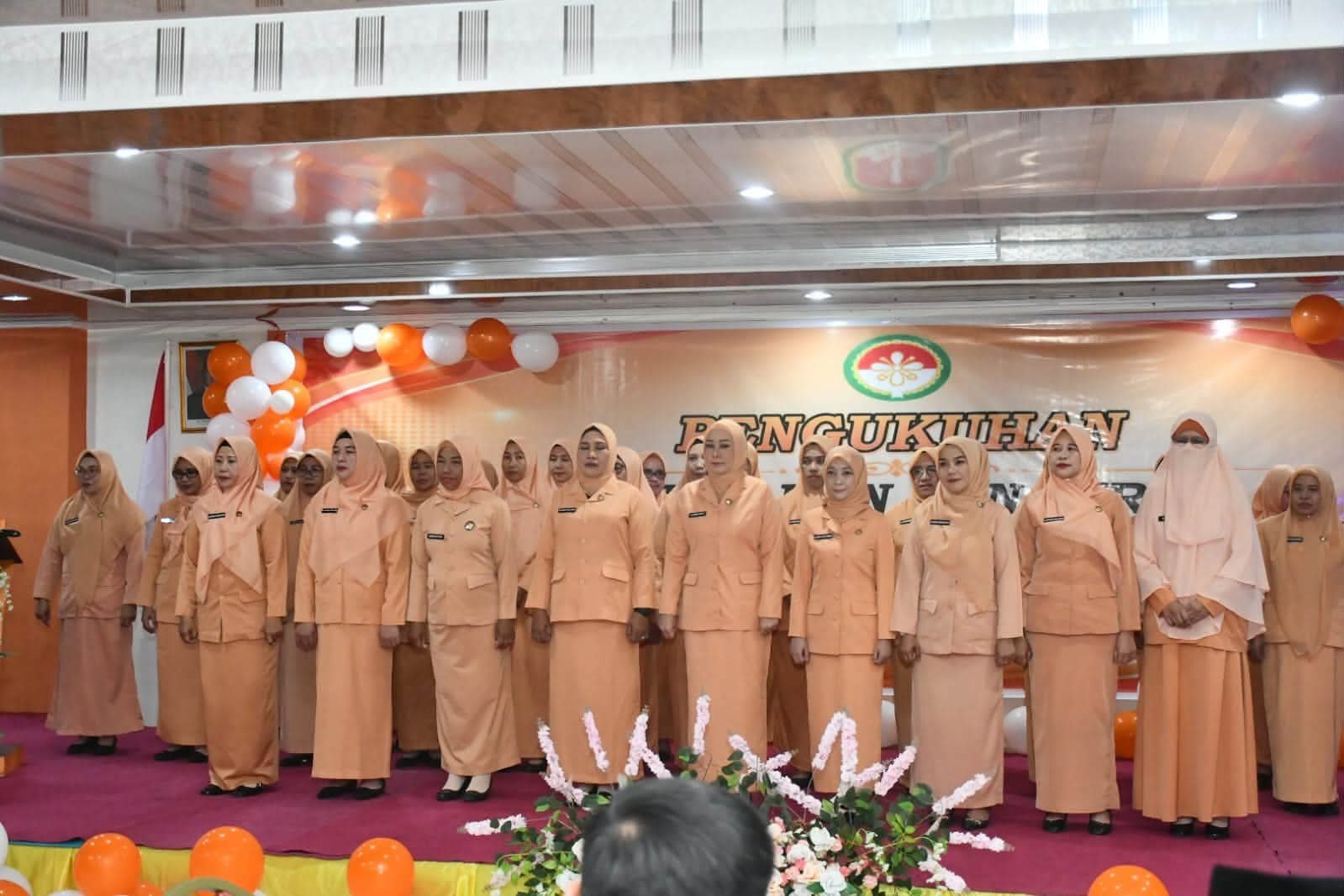 DWP Boalemo Masa Bakti 2026–2031 Resmi Dikukuhkan.(Foto: Arif)