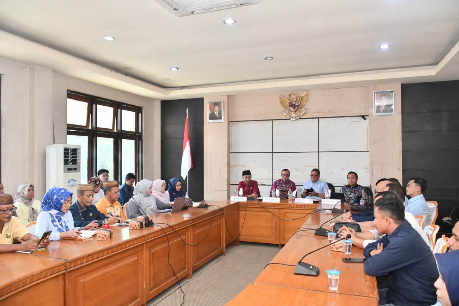 Dorong Realisasi Pendapatan, Wabup Boalemo Gandeng Kejati dan Bapenda.(Foto: Arif)