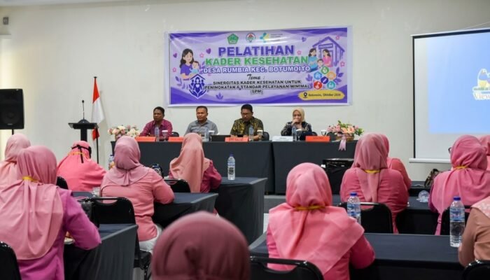Rum Pagau Ajak Pemdes dan Nakes Bersinergi Tingkatkan Pelayanan Dasar
