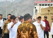 Komitmen Pemkab Boalemo Wujudkan Pelabuhan Tilamuta Jadi Pusat Konektivitas.(Foto: Arif)