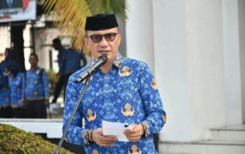 Wakil Bupati Boalemo, Lahmuddin Hambali.(Foto: Arif)