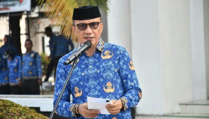 Apel Korpri Boalemo: Wabup Lahmuddin Minta Pimpinan OPD Jadi Teladan Disiplin