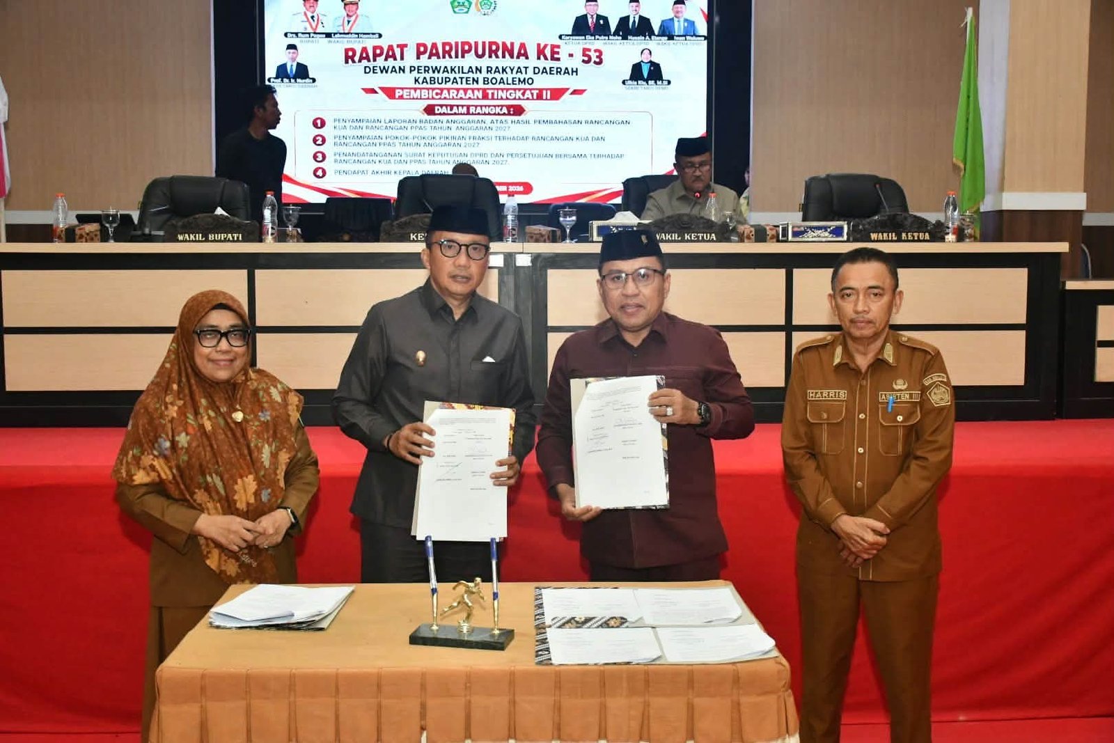 KUA-PPAS 2027 Disusun, Boalemo Bidik Efektivitas Anggaran.(Foto: Arif)