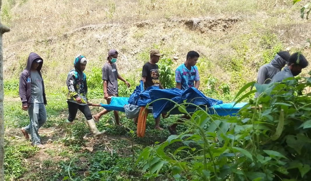 Sebulan Tak Pulang, Pemuda di Dulupi Ditemukan Tewas Gantung Diri.(Foto: Polres Boalemo)