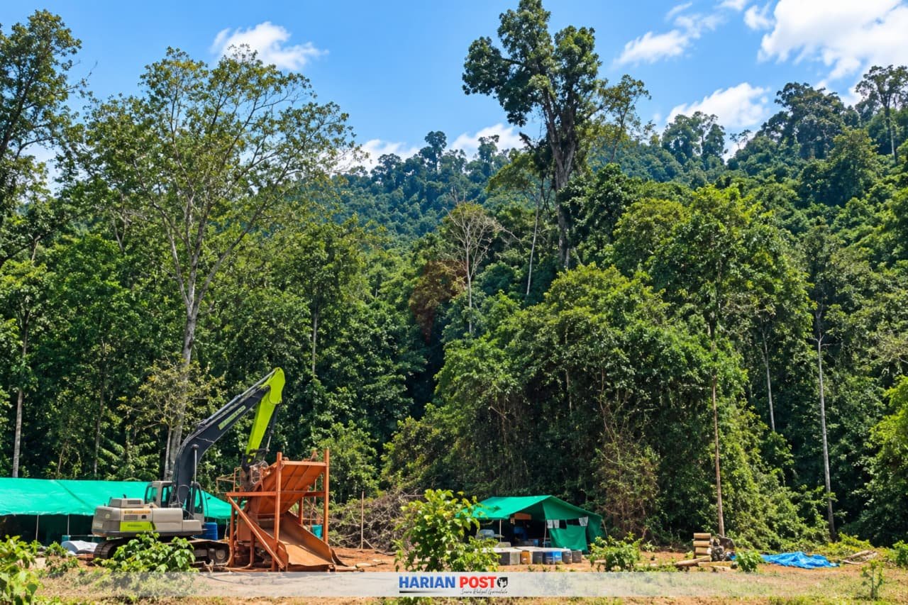 Tambang Ilegal Saritani Masih Beroperasi, Warga Pertanyakan Efek Jera APH.